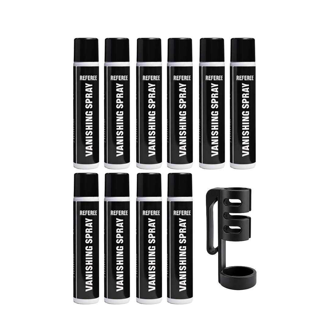 Vanishing Referee Spray Set, 10 Spray + 1 Holder