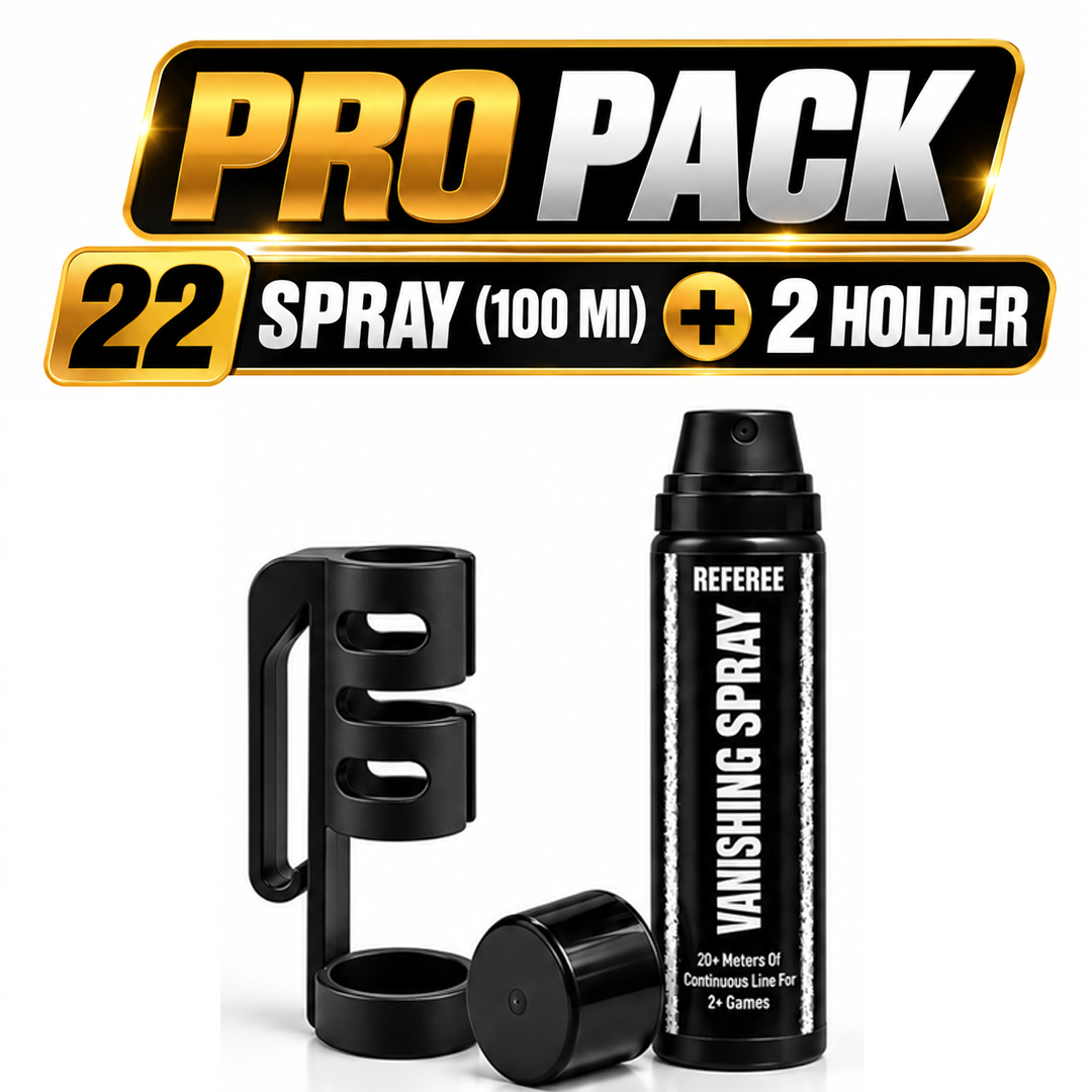 Pro Pack Vanishing Referee Spray Set, 22Spray + Holder