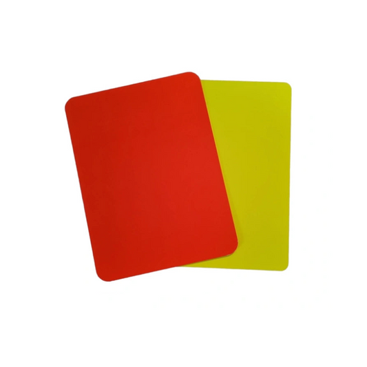 Yellow Red Card 12x9cm